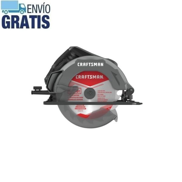Sierra Circular De 7 – 1/4 Pulgadas De 13 Amperes Craftsman CMES500 - Imagen 4