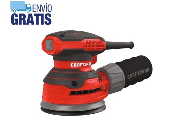 Lijadora orbital aleatoria, 3 amperes Craftsman CMEW231
