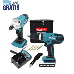 Kit Rotomartillo + Atornillador 18V + Baterias