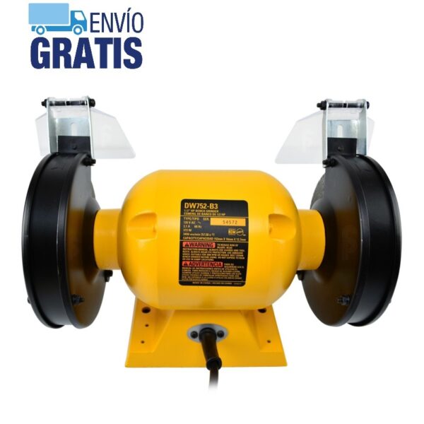 Esmeril de Banco 6" + 2 Ruedas para Esmerilado Austromex - Imagen 4