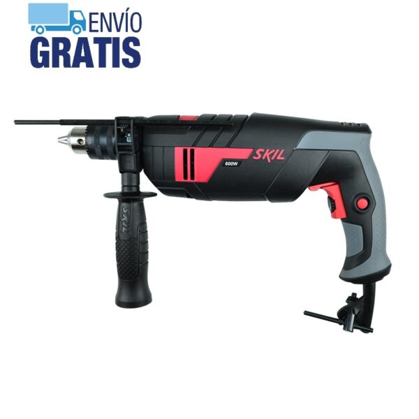 Taladro Rotomartillo 1/2 Pulg 600W + Maletin