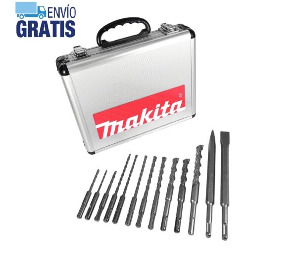 Kit Rotomartillo + Esmeriladora + Brocas y Cinceles - Imagen 4