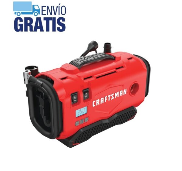 Inflador (solo herramienta) inalámbrico de 20V Craftsman CMCE520B - Imagen 2