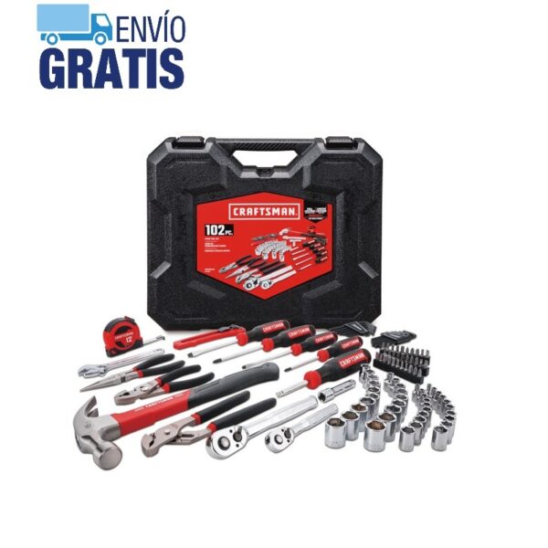 Juego de herramientas mixtas 102 piezas Craftsman CMMT99448