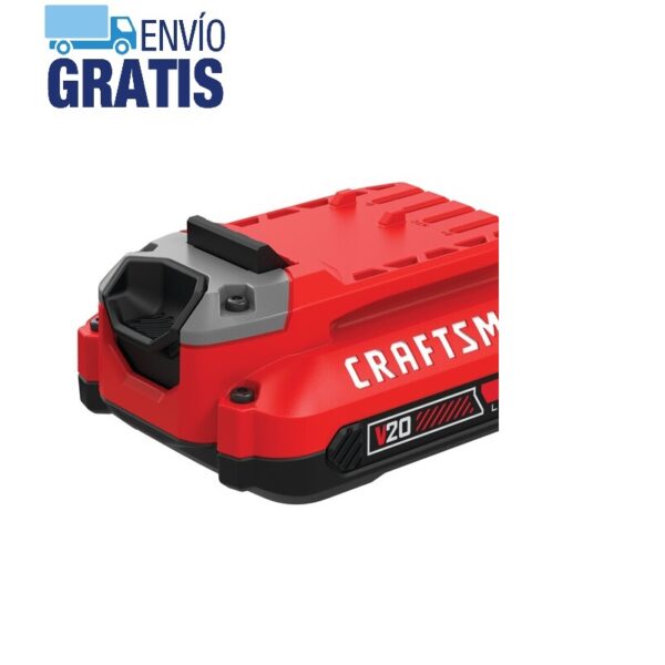 Batería de Ion Litio de 20V 2.0Ah Craftsman CMCB202 - Imagen 3