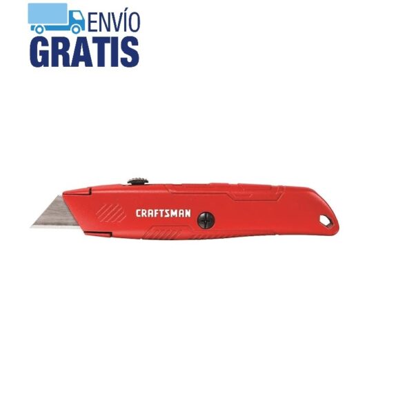 Navaja Utilitaria Retráctil C/3 Hojas de Uso General Craftsman CMHT10381