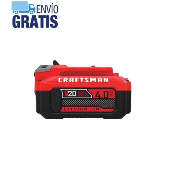 Batería de Ion Litio de V20 de 4 Ah Craftsman CMCB204 - Imagen 2