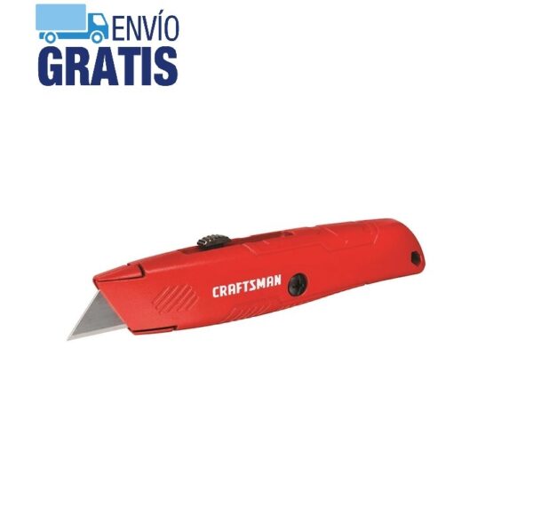 Navaja Utilitaria Retráctil C/3 Hojas de Uso General Craftsman CMHT10381 - Imagen 2