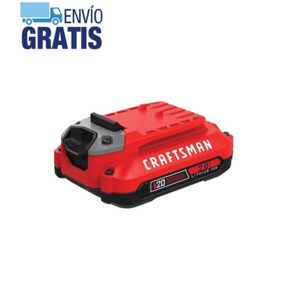 Batería de Ion Litio de 20V 2.0Ah Craftsman CMCB202