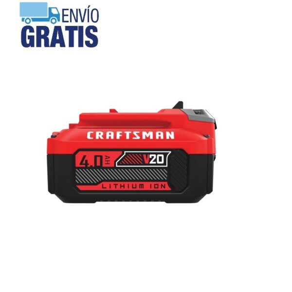 Batería de Ion Litio de V20 de 4 Ah Craftsman CMCB204 - Imagen 4