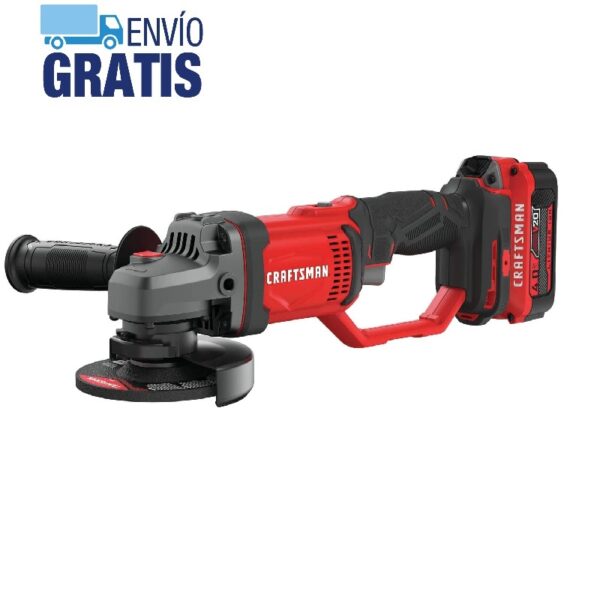 Amoladora angular Inalámbrico 4-1/2 pulg. Craftsman CMCG400M1
