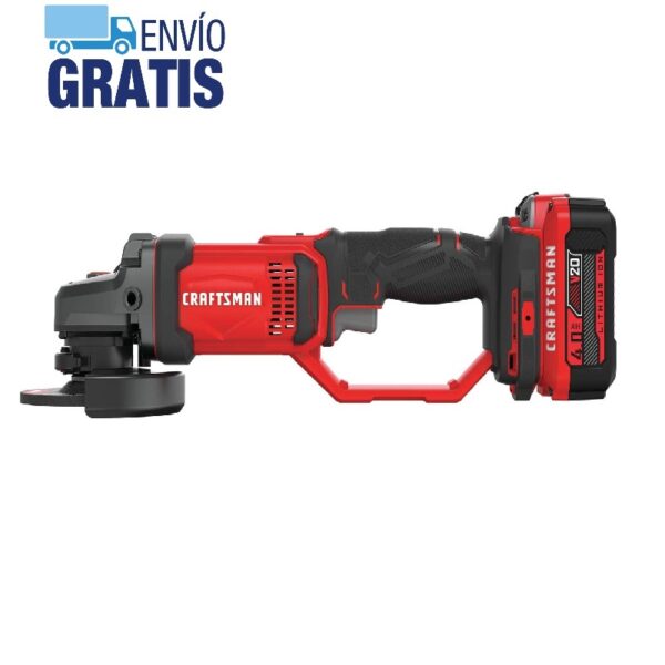Amoladora angular Inalámbrico 4-1/2 pulg. Craftsman CMCG400M1 - Imagen 2