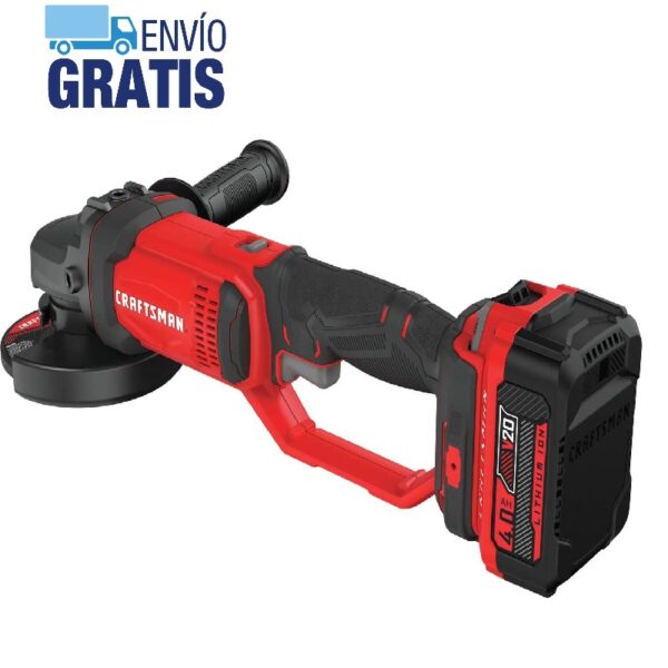 Amoladora angular Inalámbrico 4-1/2 pulg. Craftsman CMCG400M1 - Imagen 4
