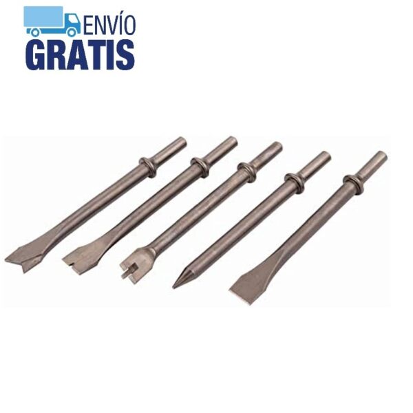 Juego de cinceles de martillo neumático 5 piezas Craftsman CMXZTSG1056NB - Imagen 2