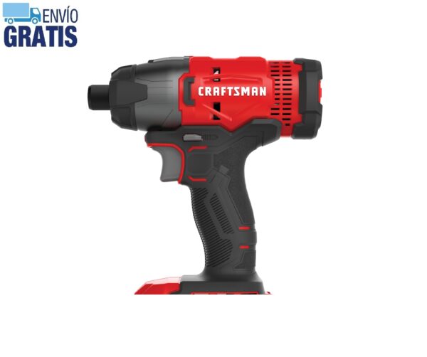 Kit de destornillador de impacto inalámbrico V20 de 1/4 pulg. (1 batería) Craftsman CMCF800C1 - Imagen 4
