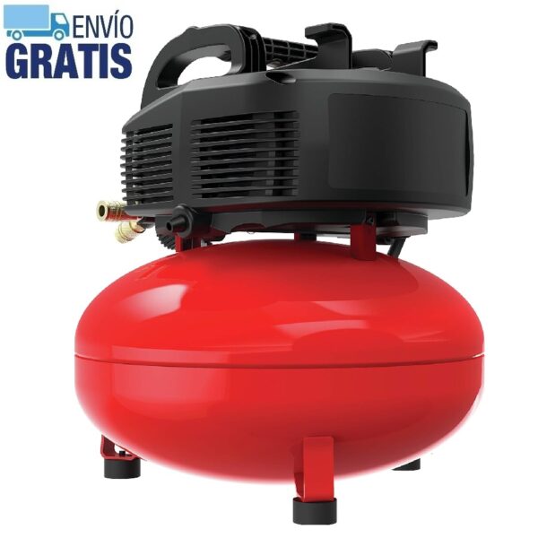Compresor de aire, 22L, sin aceite con kit de accesorios de 13 piezas Craftsman CMEC6150K - Imagen 4