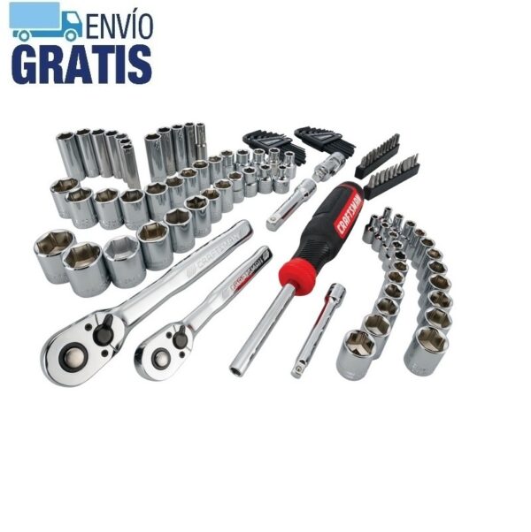 Juego de herramientas mecánicas 104 piezas y cajonera Craftsman CMMT45068 - Imagen 2