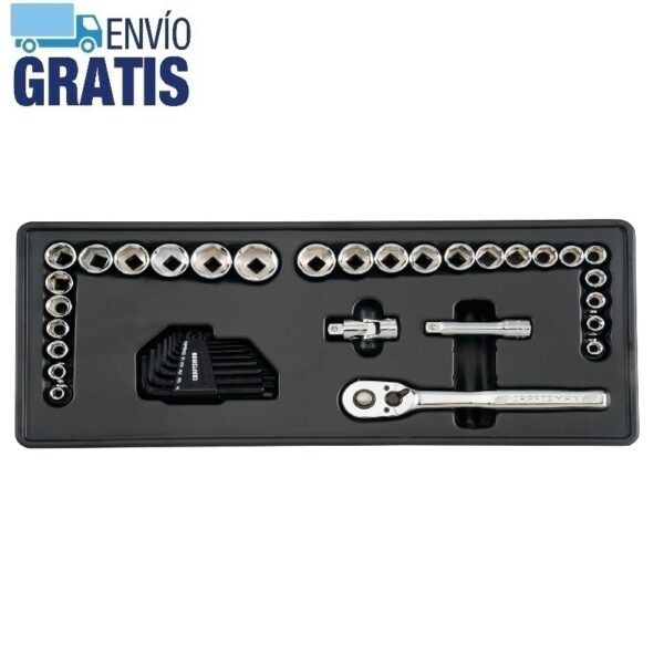 Juego de herramientas mecánicas 104 piezas y cajonera Craftsman CMMT45068 - Imagen 4