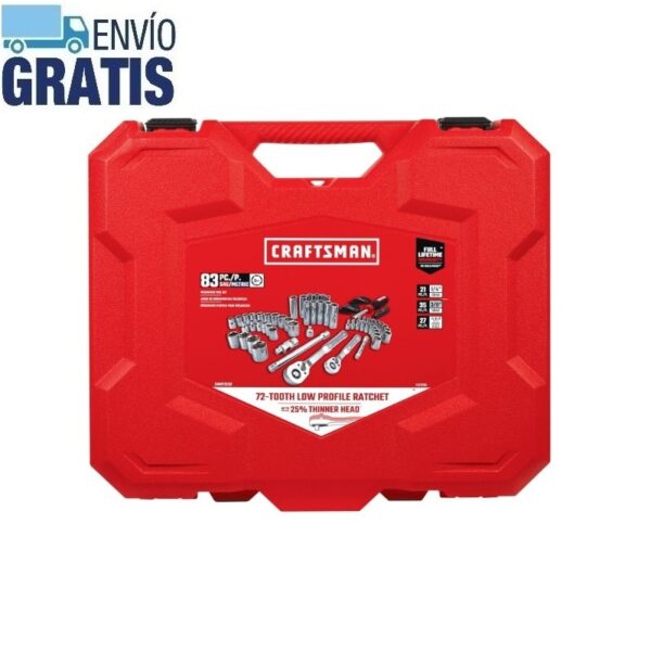 Juego De Herramienta Mecánica 83 Piezas Craftsman CMMT12121 - Imagen 2