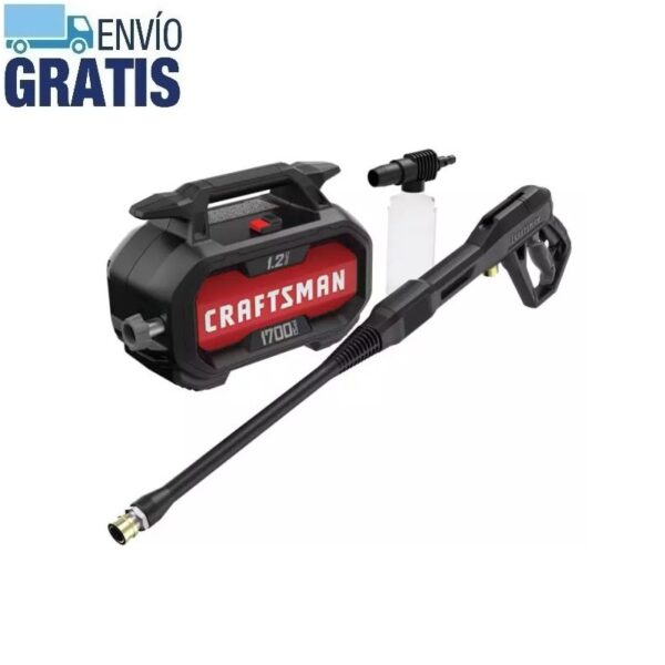Hidrolavadora Eléctrica Con Cable De 1,700 PSI Craftsman CMEPW1700 - Imagen 2