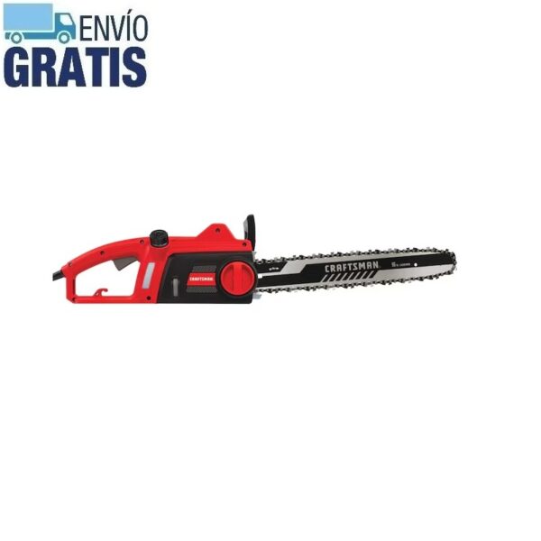 Motosierra eléctrica de 16 pulgadas 12 Amperes Craftsman CMECS600 - Imagen 2