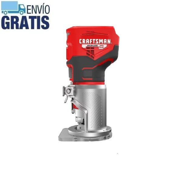 Fresadora Inalámbrica De Base Fija (Solo Herramienta) Craftsman CMCW400B - Imagen 3