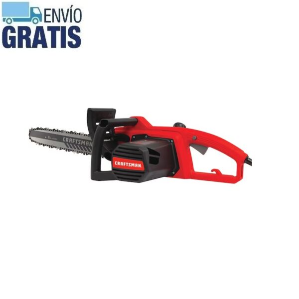 Motosierra eléctrica de 16 pulgadas 12 Amperes Craftsman CMECS600