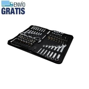 Juego de herramientas mecánicas estándar (SAE) y métricas con estuche (66 piezas) Craftsman CMMT12120