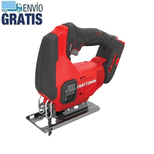 Sierra caladora inalámbrica V20 (solo herramienta) Craftsman CMCS600B - Imagen 3