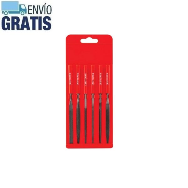 Juego De Limas De Aguja (6 Piezas) Craftsman CMHT82529 - Imagen 3